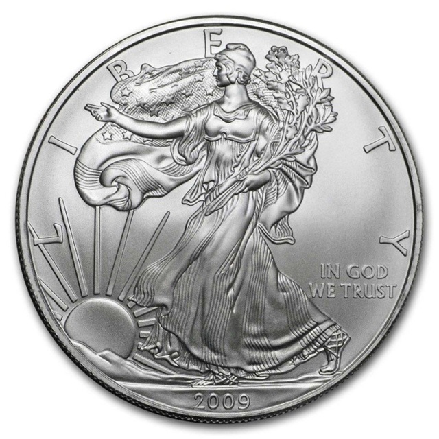 Onça de Prata American Eagle - vários anos