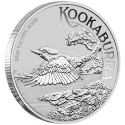 Onça de Prata Kookaburra 2026 Perth Mint