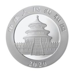 Alternative view of 30g Panda China 2020