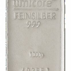 Barra de plata 1 kilo Umicore